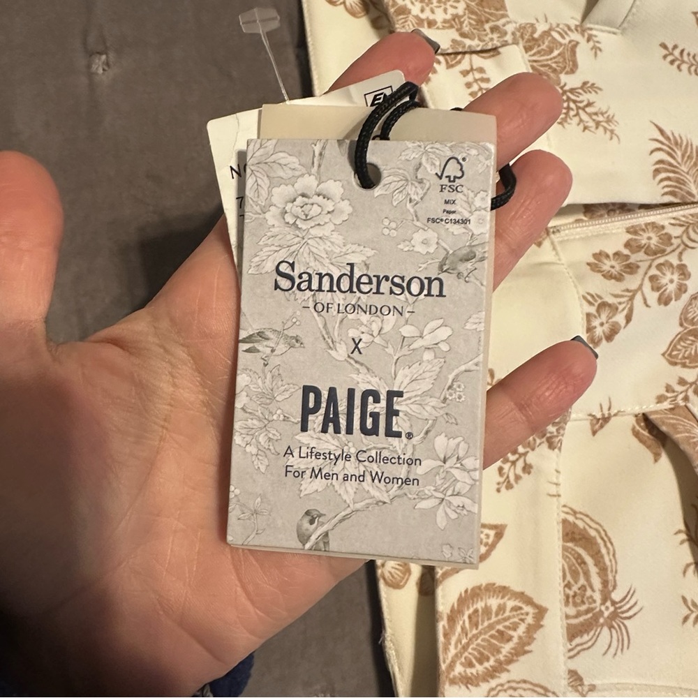 Sanderson x PAIGE Naomi Trouser/ Pants - Picture 9 of 13